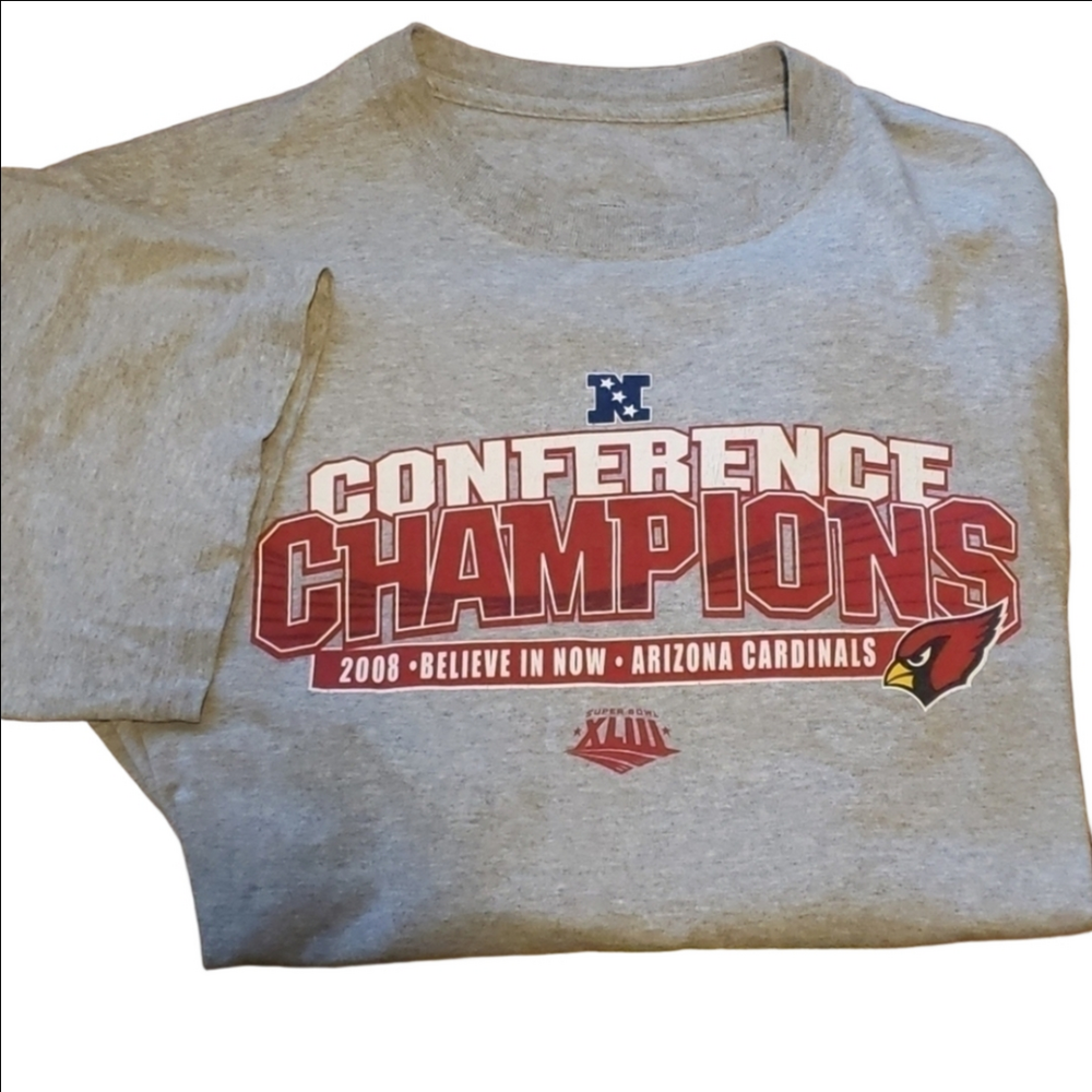 3/$20 Arizon Cardinals NFL 2008 Conf Champions Tee